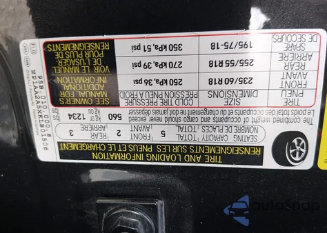 2019 Porsche Macan z USA, uszkodzony, nr VIN WP1AA2A5XKLB01506